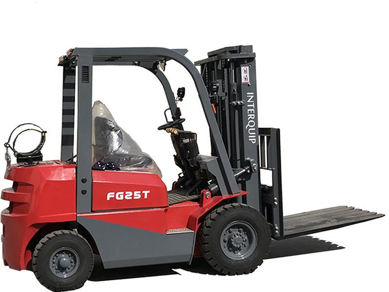 gas powered forklift